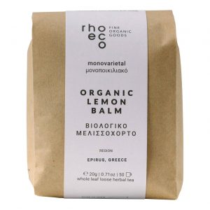 Rhoeco Monovarietals Organic Lemon Balm 20 g
